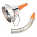 Metal Flexible Spout Funnel with Filter 160mm