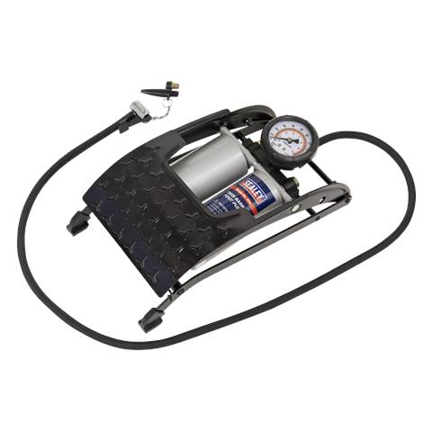Twin Barrel Foot Pump