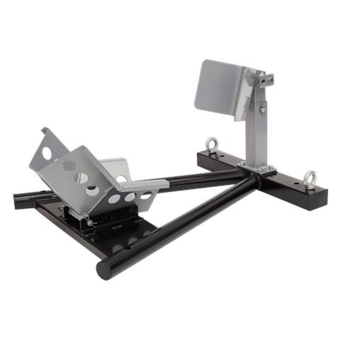 Heavy-Duty Motorcycle Front Wheel Chock