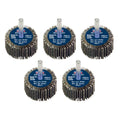 40 x 20mm Abrasive Flap Wheel with 6mm Shaft 40Grit - Pack of 5