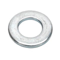 Zinc Plated Form A Flat Washer M10 x 21mm, DIN 125 - Pack of 100