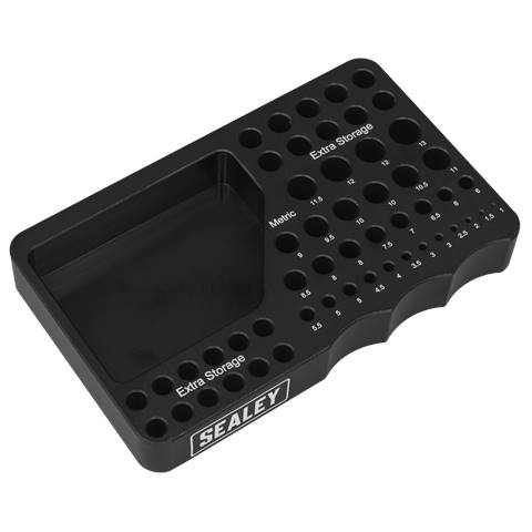 Heavy-Duty 52 Hole Drill Bit Stand