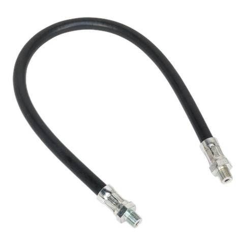 Flexible Rubber Grease Gun Delivery Hose 450mm 1/8"BSP