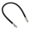 Flexible Rubber Grease Gun Delivery Hose 450mm 1/8"BSP