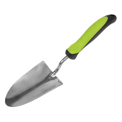 Hand Trowel with Soft Grip Handle & Stainless Steel Blade, 345mm