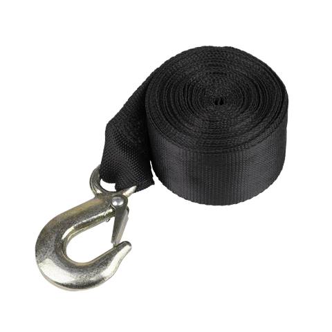 Trailer Winch Strap with Forged Hook 50mm x 7m 810kg Breaking Strength