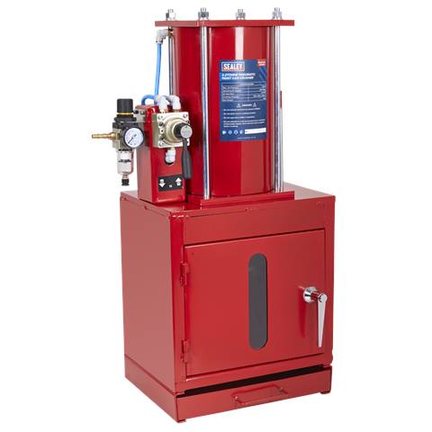 Pneumatic Paint Can Crusher 2.2 Tonne