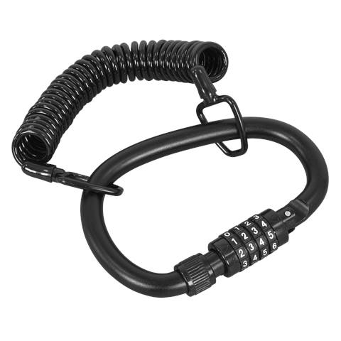 Helmet/Gear Lock with Cable