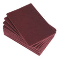 Abrasive Finishing Pad 150 x 230mm, Medium - Pack of 10