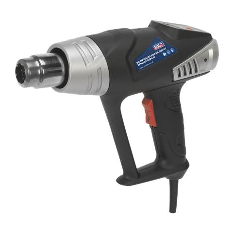 2000W Deluxe Heat Gun Kit with LCD Display 80-600°C