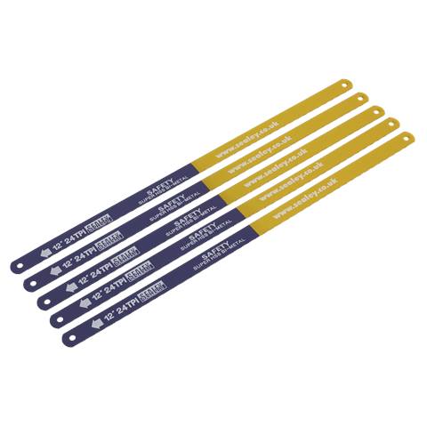 HSS Bi-Metal Hacksaw Blade 24tpi 300mm - Pack of 5