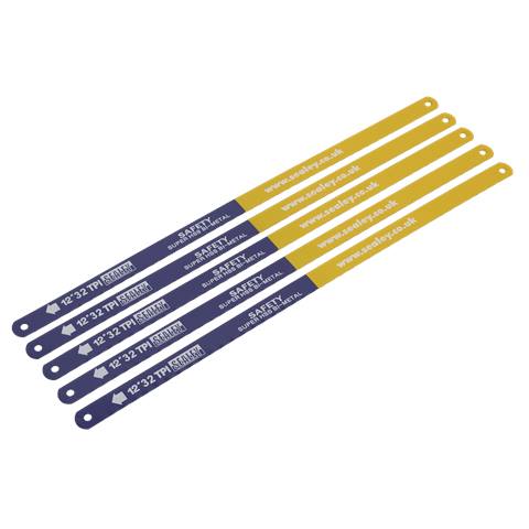 HSS Bi-Metal Hacksaw Blade 32tpi 300mm - Pack of 5