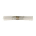 Heat Shrink Butt Connector with Crimp & Solder, Clear - Pack of 25