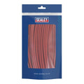 Heat Shrink Tubing 200mm 100pc - Red