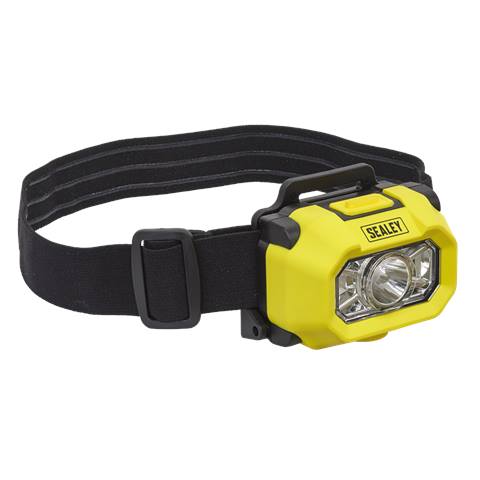 Intrinsically Safe Head Torch 1.8W SMD LED ATEX/IECEx Approved