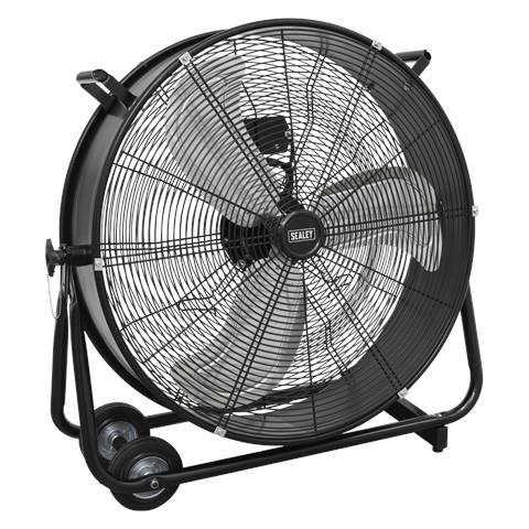 24" Industrial High Velocity Drum Fan 230V