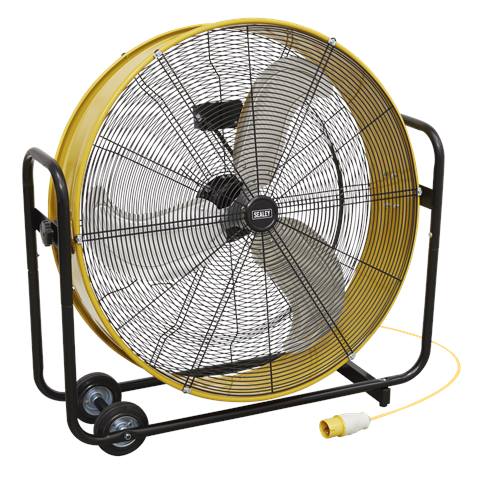 30" Industrial High Velocity Drum Fan 110V