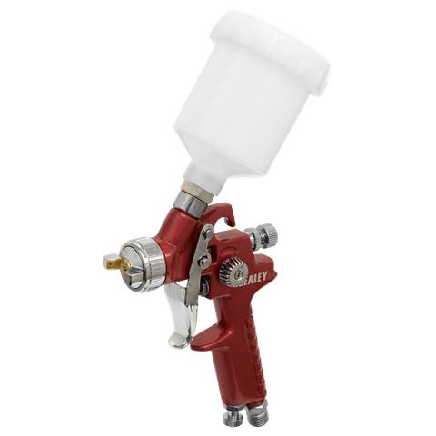 Workshop Series HVLP Gravity Feed Touch-Up Spray Gun 0.8mm Set-Up