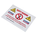 Hybrid/Electric Vehicle Warning Sign