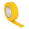 PVC Insulating Tape 19mm x 20m, Yellow - Pack of 10