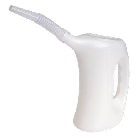 Measuring Jugs with Flexible Spout