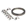 Self-Build Hose Clip Set 8mm Band Width