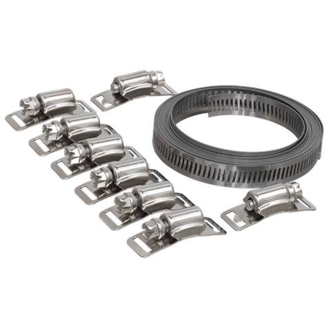 Self-Build Hose Clip Set 12.7mm Band Width