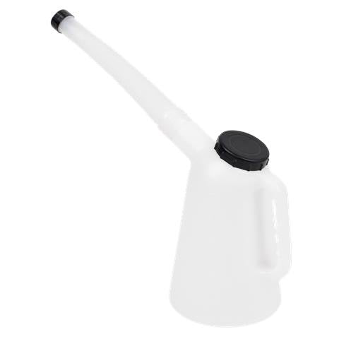 Oil Container with Lid & Flexible Spout 1L