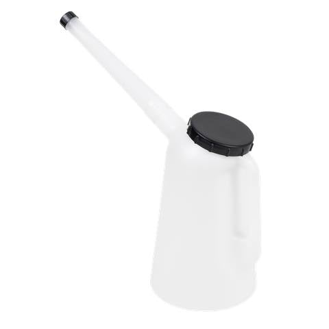 Oil Container with Lid & Flexible Spout 2L