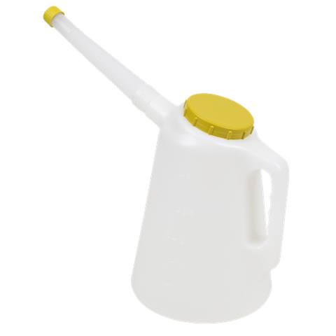 Oil Container with Lime Lid & Flexible Spout 3L