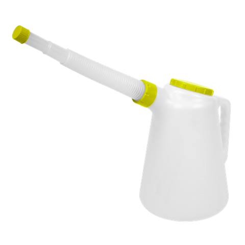 Oil Container with Flexible Spout 5L - Lime Lid