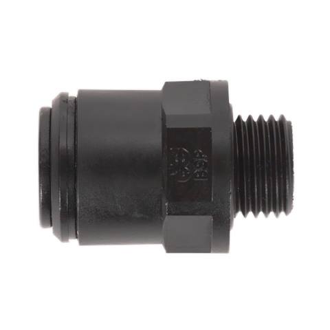 John Guest® Straight Adaptor 6mm x 1/4"BSP - Pack of 5