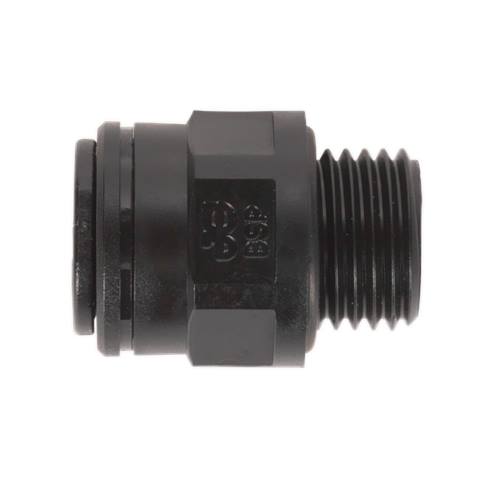 John Guest® Straight Adaptor 8mm x 1/4"BSP - Pack of 5