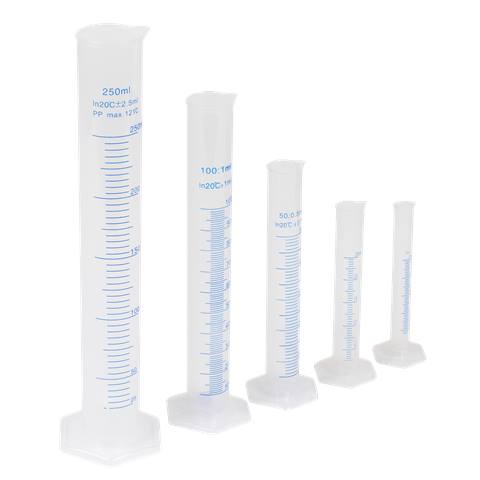 Graduated Measuring Cylinder Set 5pc