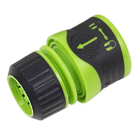 Soft-Touch Hose Connector with Lock 1/2"-5/8"