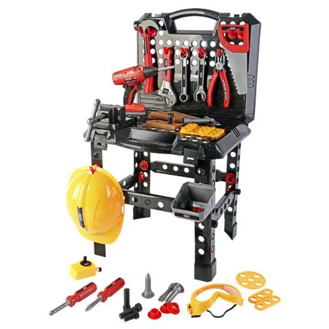 Junior Toy Tool Kit with Workbench 90pc