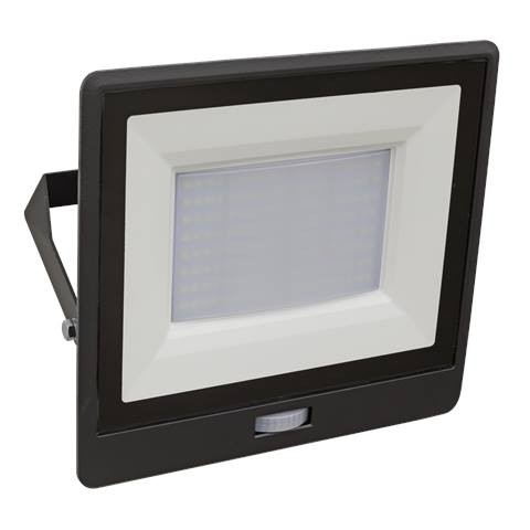 Extra-Slim Floodlight with PIR Sensor 100W SMD LED