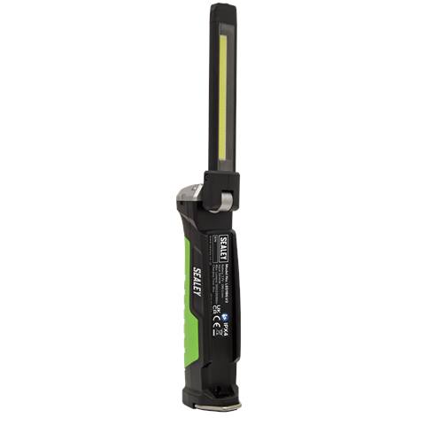 Rechargeable Slim Folding Inspection Light 6W COB LED & 1W SMD LED Lithium-ion