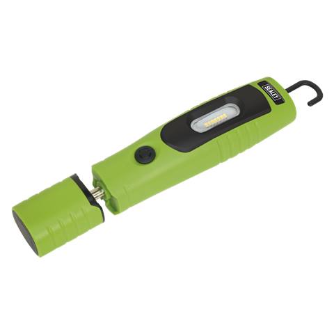 Rechargeable 360° Inspection Light 4W & 3W SMD LED - Green