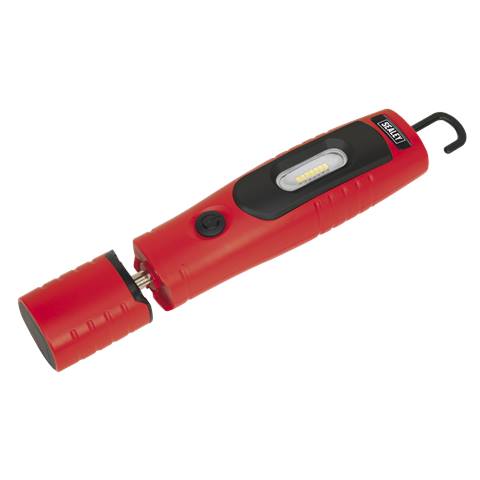 Rechargeable 360° Inspection Light 4W & 3W SMD LED - Red