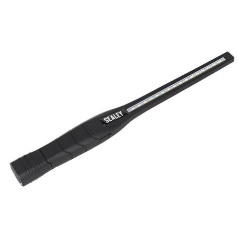 Rechargeable 360° Slim Inspection Light 8W & 1W SMD LED - Black