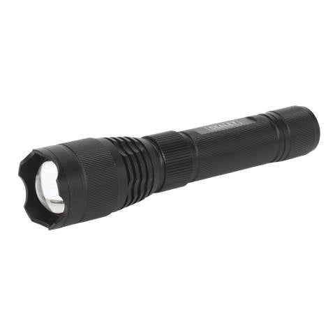 Rechargeable Aluminium Torch with Adjustable Focus 10W SMD LED