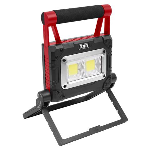 Rechargeable Solar Powered Portable Floodlight 15W COB LED