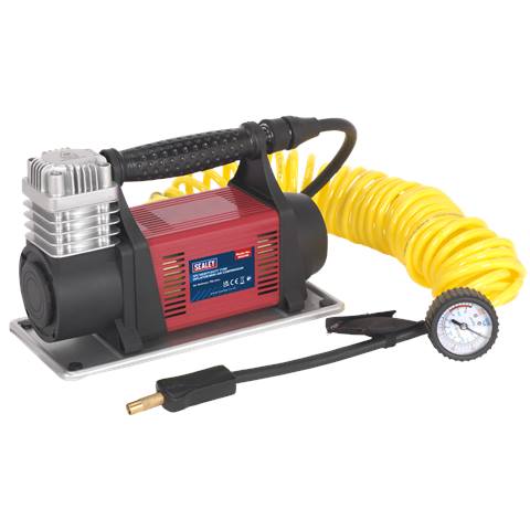 Heavy-Duty Tyre Inflator/Mini Air Compressor 12V