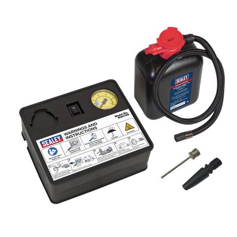 Tyre Inflator & Emergency Puncture Sealant Kit 12V