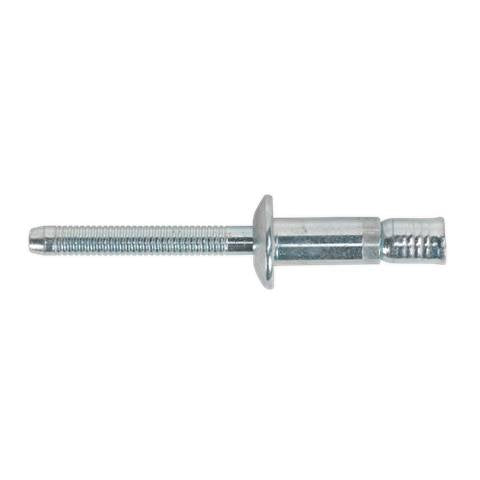 Zinc Plated Steel Structural Rivet 6.3 x 32mm - Pack of 100