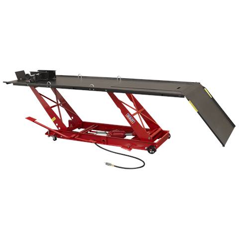 Air/Hydraulic Motorcycle Lift 454kg Capacity