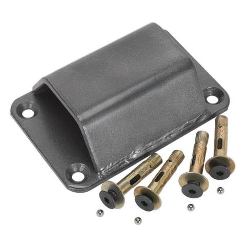 Motorcycle Ground Anchor with 4 Security Bolts