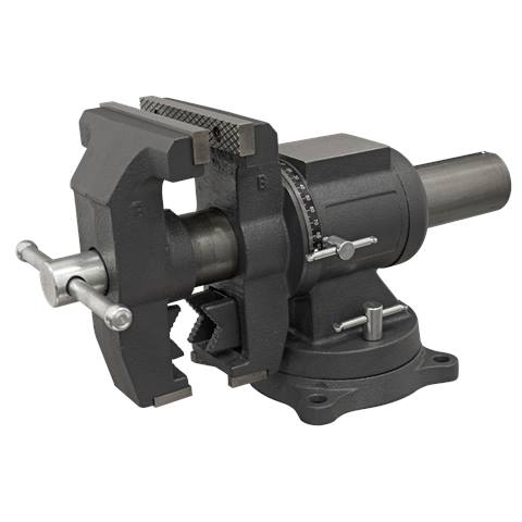Multifunction Cast Iron Vice with Swivel Base 150mm
