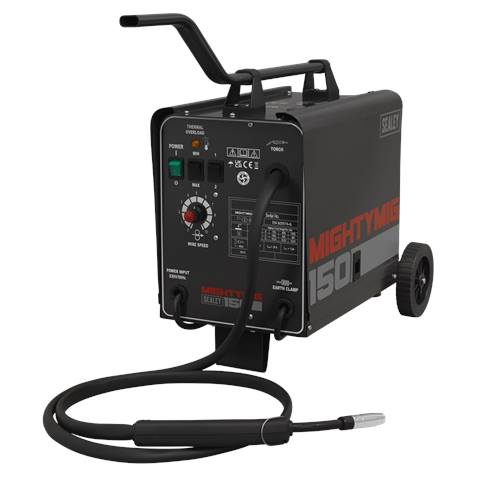 Professional Gas/Gasless MIG Welder 150A 230V